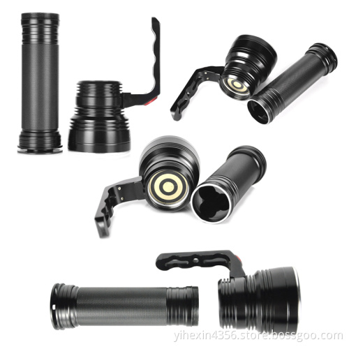 High Lumens 9* Cree L2 Led Reachargeable Flashlight Professional Diving Torch